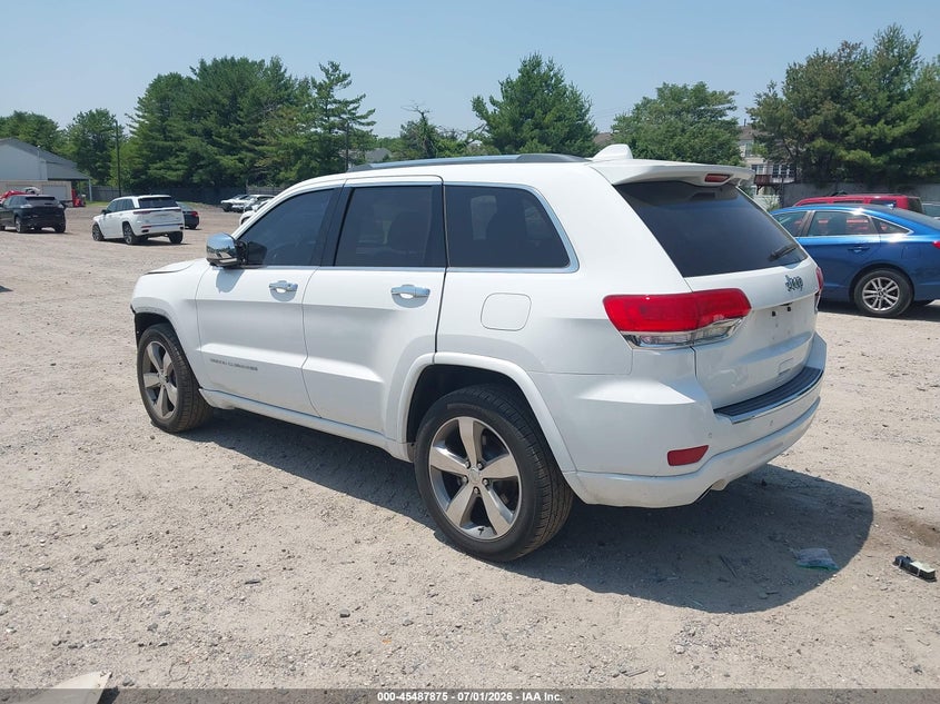 Vin: 1c4rjecg0gc368777, lot: 45986072, jeep grand cherokee overland 20163