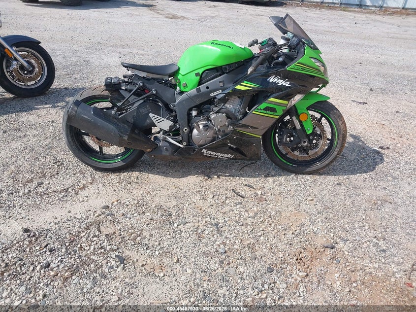 2018 Kawasaki Zx636 E VIN: JKBZXJE10JA027016 Lot: 45487930
