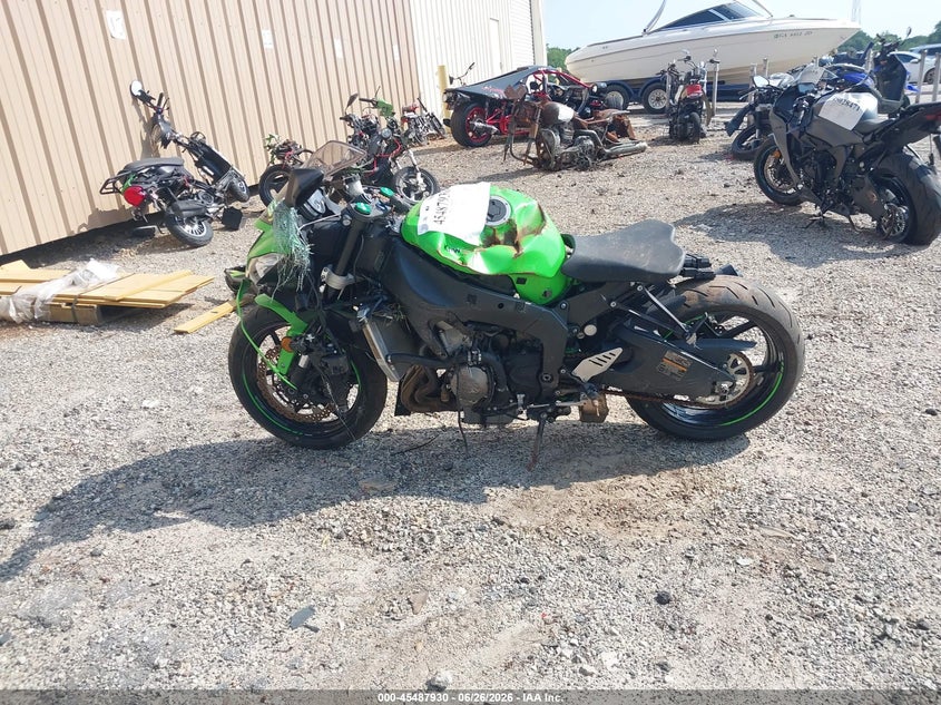 2018 Kawasaki Zx636 E VIN: JKBZXJE10JA027016 Lot: 45487930