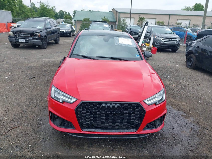 2019 Audi S4 3.0T Premium VIN: WAUB4AF43KA111472 Lot: 45487946