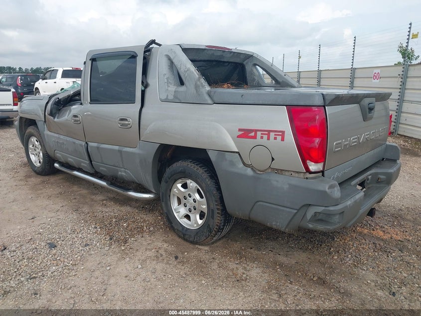 2002 CHEVROLET AVALANCHE 1500 auction photo 3