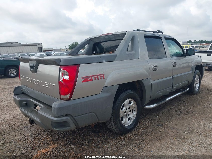2002 CHEVROLET AVALANCHE 1500 auction photo 4