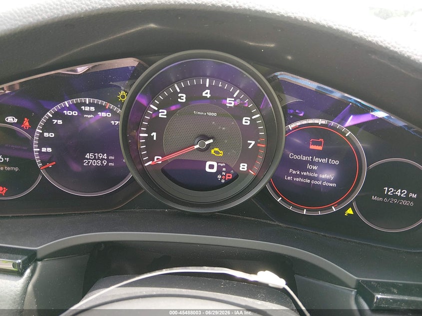2022 Porsche Cayenne Platinum Edition VIN: WP1AA2AYXNDA03309 Lot: 45488003
