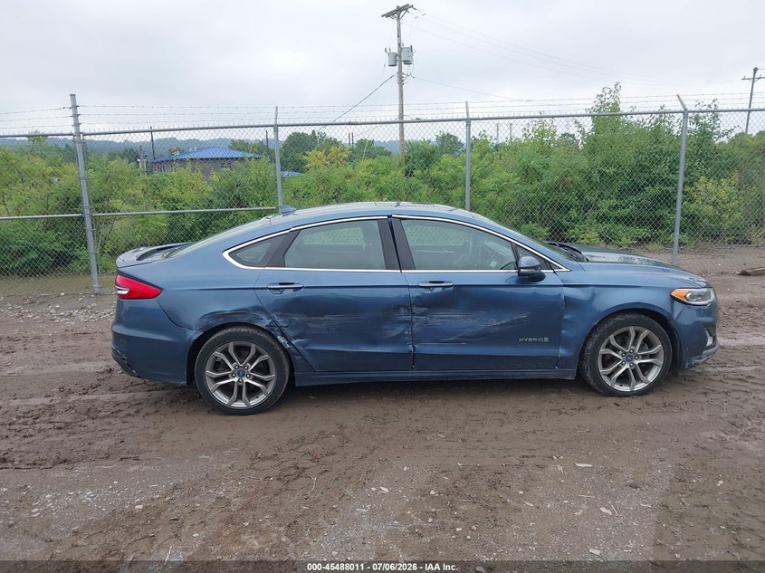 2019 FORD FUSION SEDAN 2.0L I-4 DOHC, VVT, 141HP