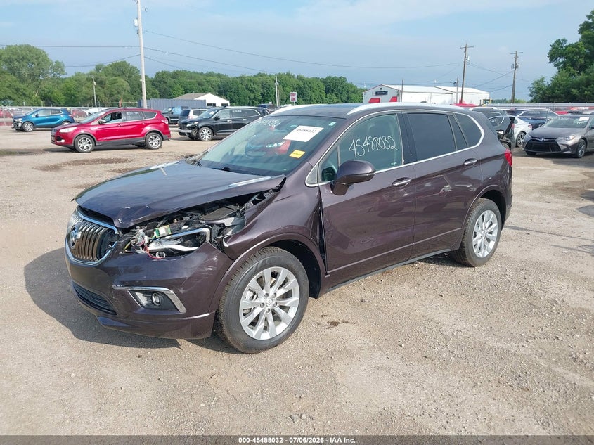 Vin: lrbfxdsa8hd199966, lot: 45986229, buick envision essence 20172