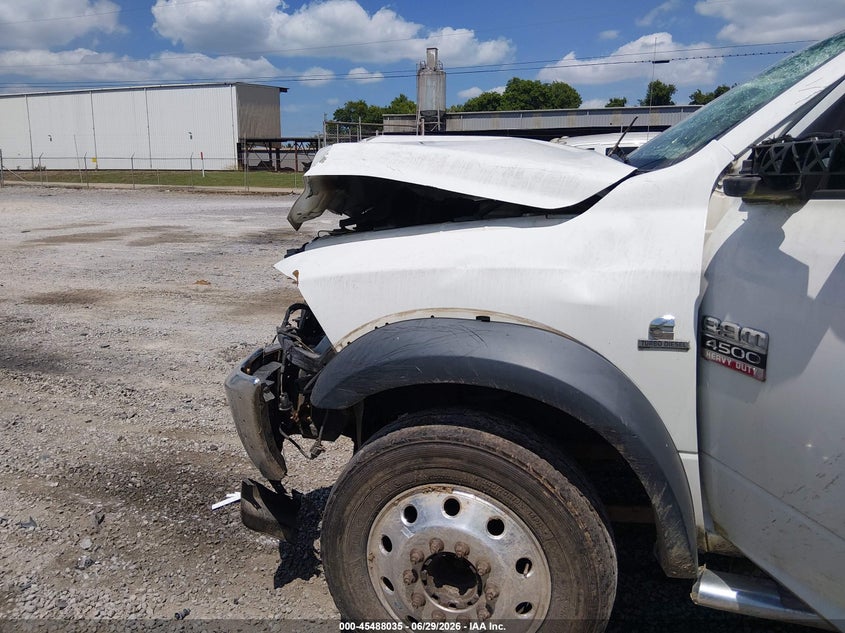 2012 Ram 4500 Chassis St/Slt/Laramie VIN: 3C7WDLEL6CG224282 Lot: 45488035