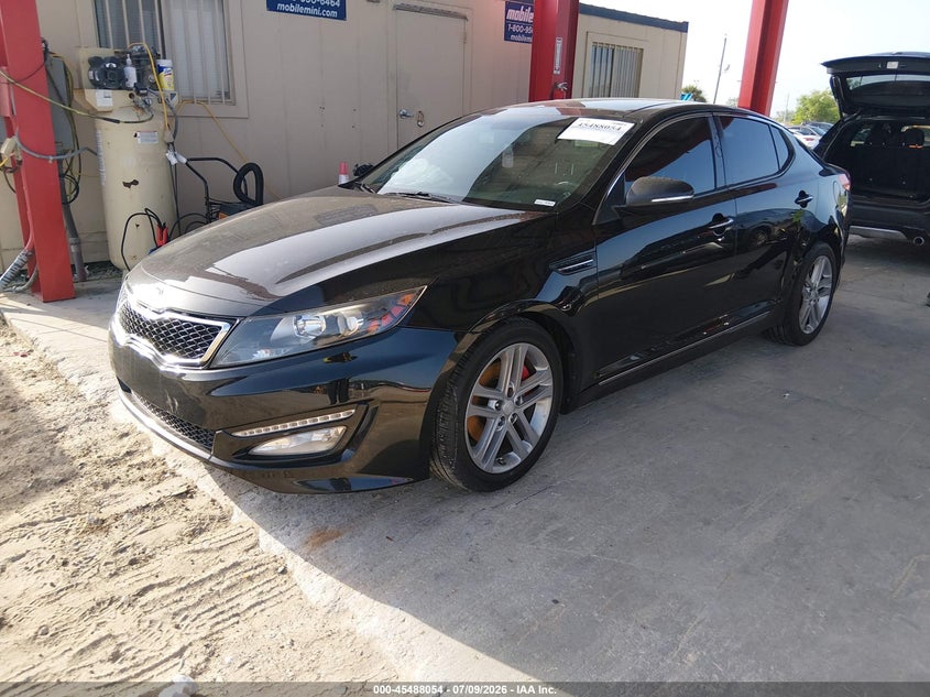 Vin: 5xxgr4a6xdg116423, lot: 45986251, kia optima sx 20132