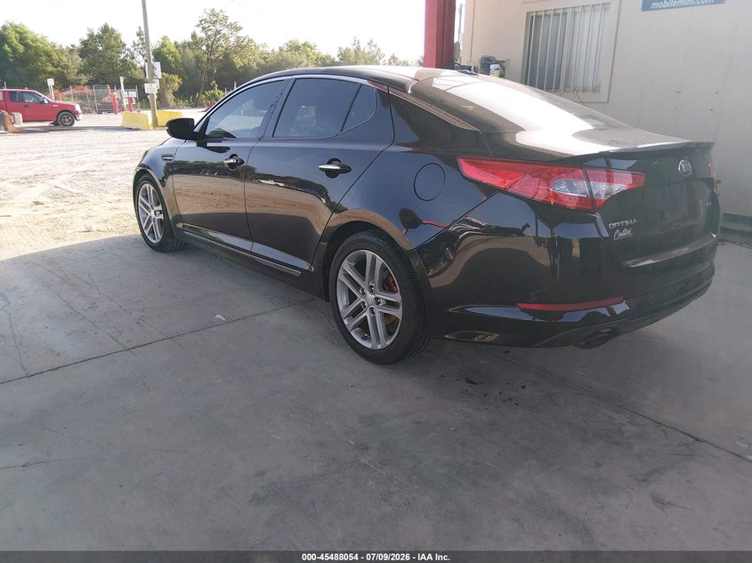 Vin: 5xxgr4a6xdg116423, lot: 45986251, kia optima sx 20133