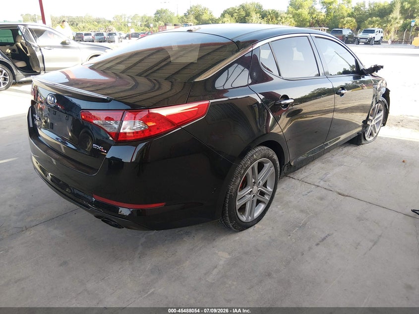 Vin: 5xxgr4a6xdg116423, lot: 45986251, kia optima sx 20134