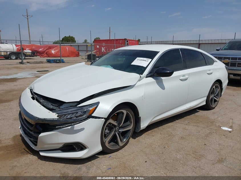 2022 HONDA ACCORD auction photo 2