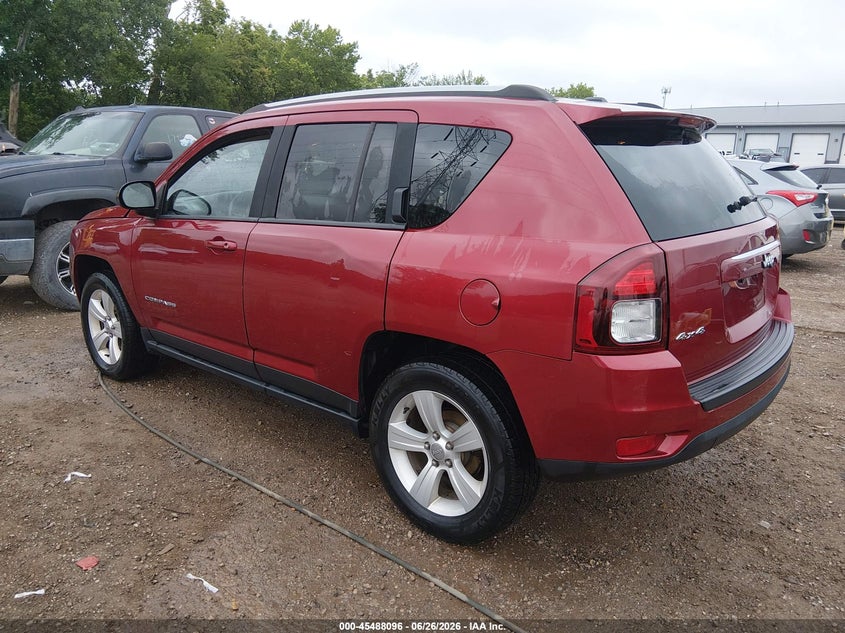 Vin: 1c4njdbb0gd746573, lot: 45986293, jeep compass sport 20163