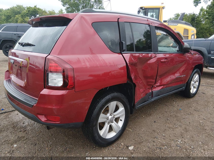 Vin: 1c4njdbb0gd746573, lot: 45986293, jeep compass sport 20164