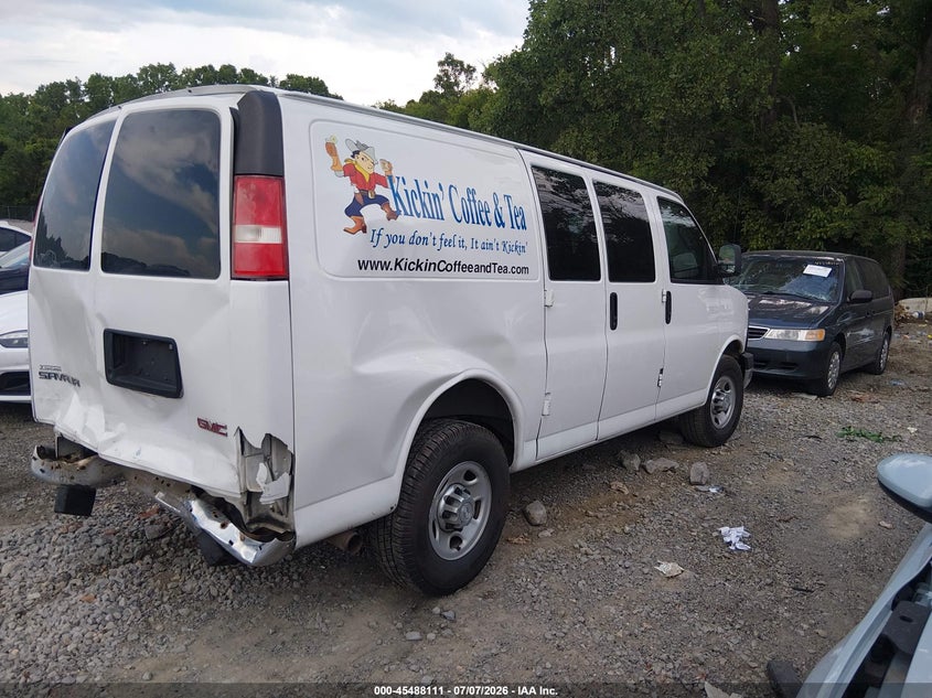 Vin: 1gtw7aff6h1907820, lot: 45986308, gmc savana 2500 work van 20174