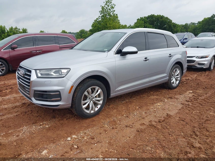 Vin: wa1laaf70hd043076, lot: 45986314, audi q7 3.0t premium 20172