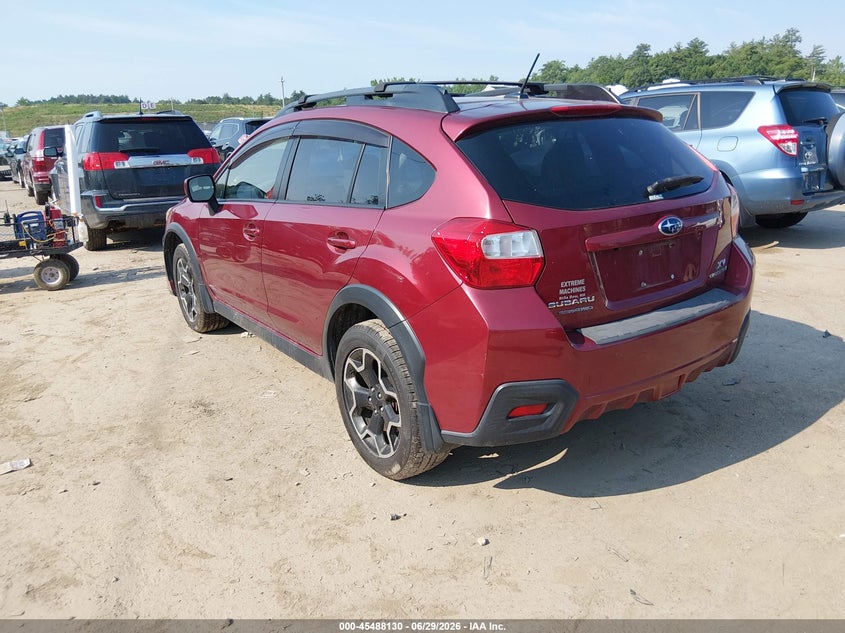 Vin: jf2gpakc8e8306039, lot: 45986327, subaru xv crosstrek 2.0i limited 20143