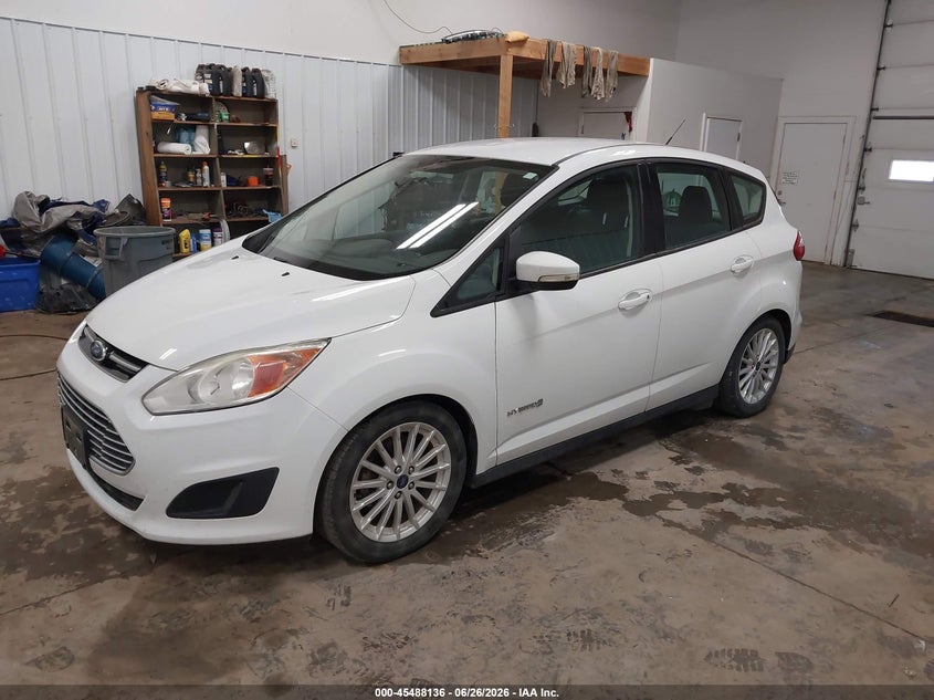 Vin: 1fadp5au4gl115727, lot: 45986333, ford c-max hybrid se 20162