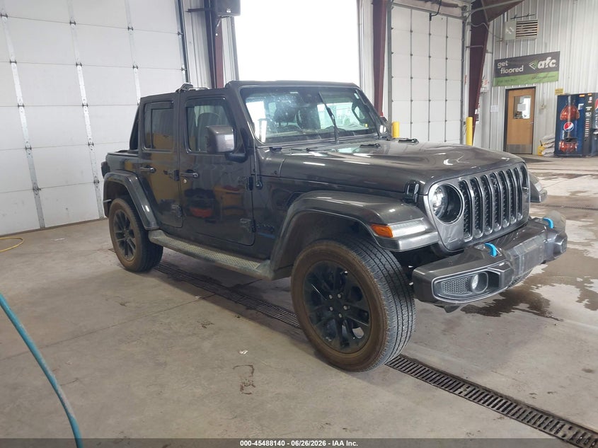 2021 Jeep Wrangler 4Xe Unlimited High Altitude 4X4 VIN: 1C4JJXP68MW811746 Lot: 45488140