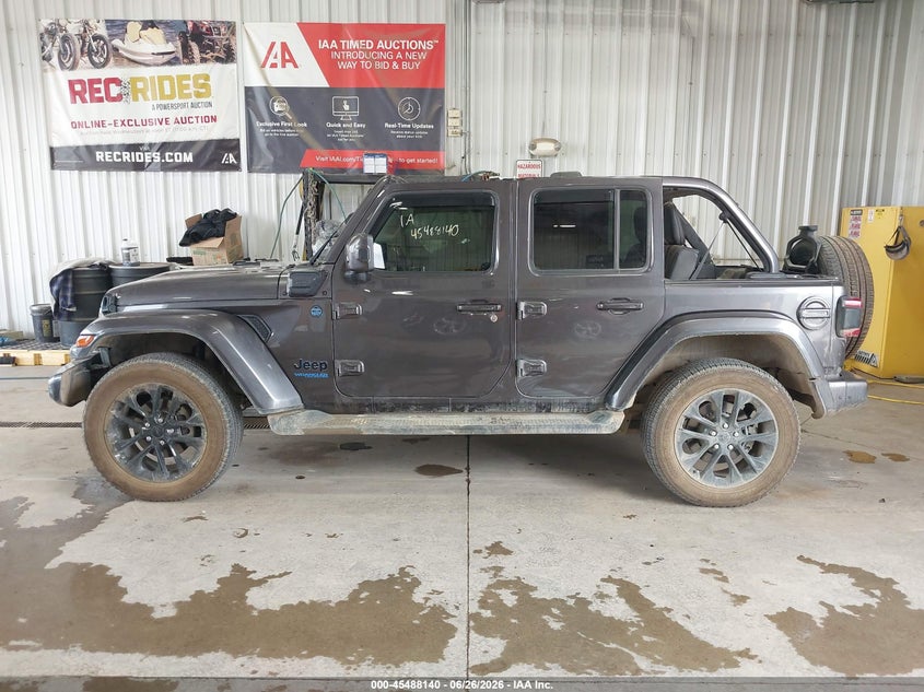 2021 Jeep Wrangler 4Xe Unlimited High Altitude 4X4 VIN: 1C4JJXP68MW811746 Lot: 45488140