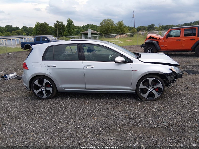 2016 Volkswagen Golf Gti Se 4-Door VIN: 3VW4T7AU1GM033449 Lot: 45488148