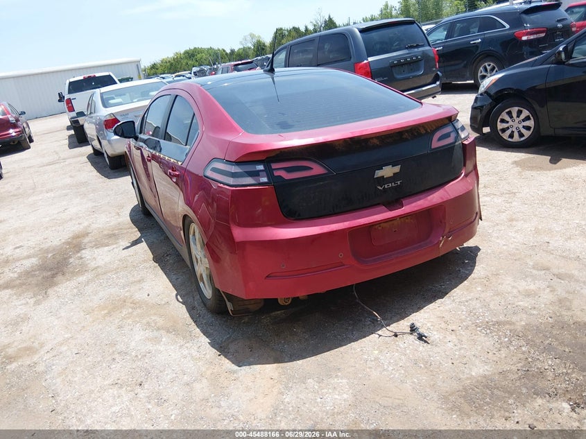 Vin: 1g1ra6e43cu108816, lot: 45986363, chevrolet volt 20123