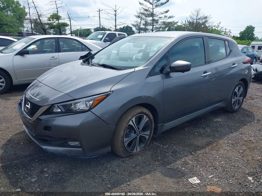 Vin: 1n4bz1cv9nc552703, lot: 45986365, nissan leaf sv plus 62 kwh 20222