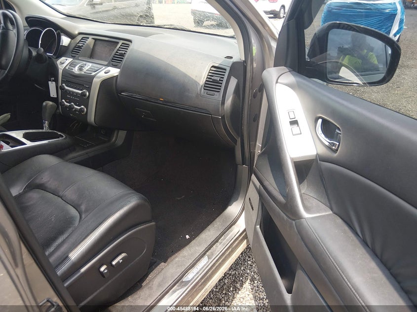 NISSAN MURANO 2009 VIN JN8AZ18U69W105454