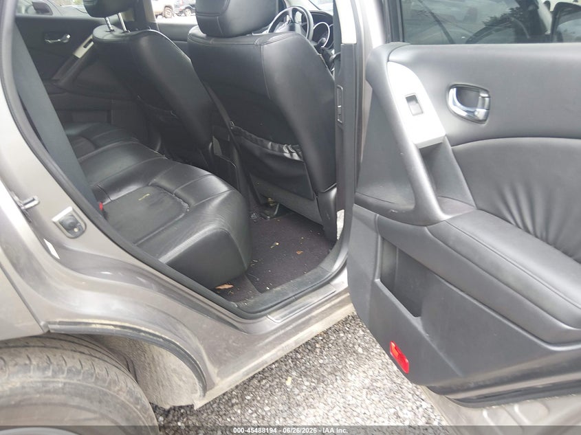 NISSAN MURANO 2009 VIN JN8AZ18U69W105454
