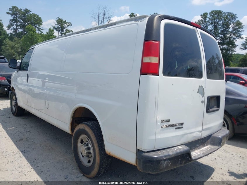 Vin: 1gcwggca6b1136780, lot: 45986395, chevrolet express 2500 work van 20113