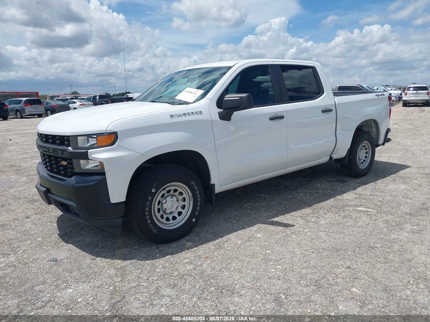 2019 Chevrolet Silverado, Звичайний знос, IAAI, VIN 1GCUYAEF6KZ370042 — фото 2