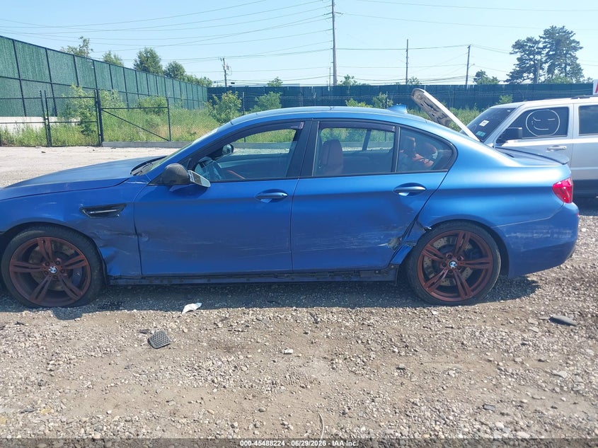 2014 BMW M5 VIN: WBSFV9C51ED593867 Lot: 45488224