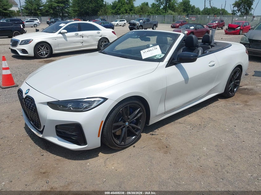 Vin: wba23at03mch51048, lot: 45986435, bmw 430i 20212