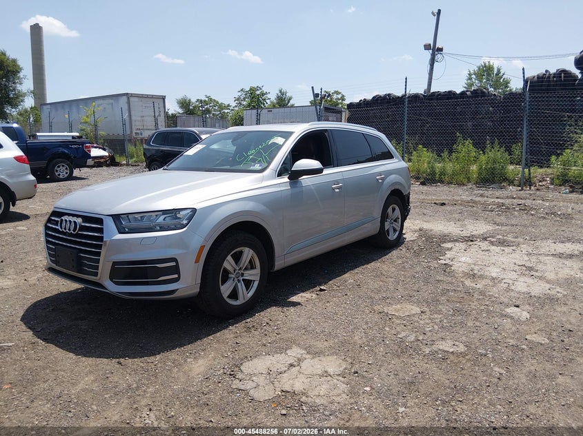 Vin: wa1lhaf73hd040362, lot: 45986453, audi q7 2.0t premium 20172