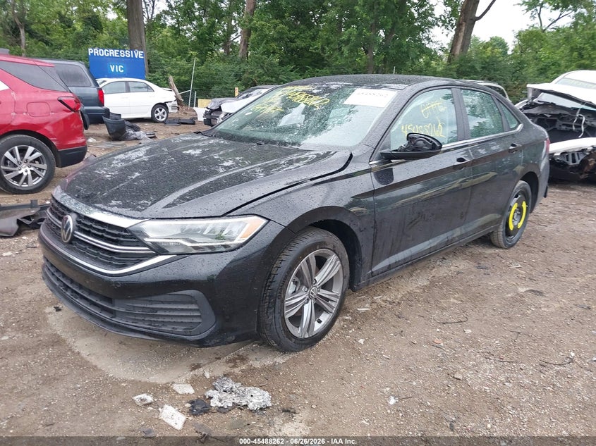 2019 Volkswagen Jetta, Right Front, IAAI, VIN 3VM7M7BU0RM017982 — photo 2