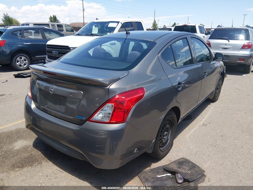 2015 NISSAN VERSA SEDAN 1.6L I-4 DOHC, VVT, 109HP