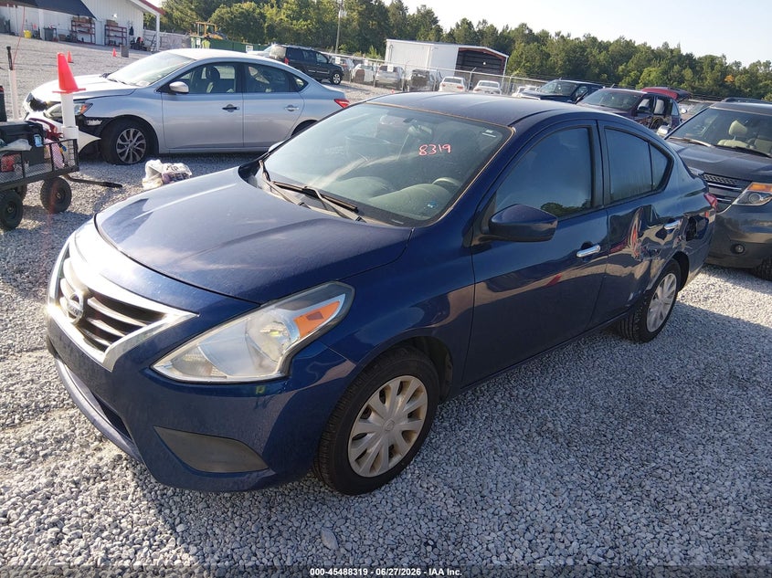 Vin: 3n1cn7ap4jl801475, lot: 45986516, nissan versa 1.6 sv 20182