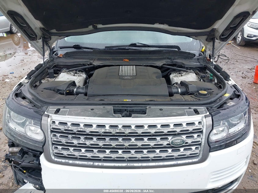 2015 Land Rover Range Rover 3.0L V6 Supercharged Hse VIN: SALGS2VF5FA212552 Lot: 45488338