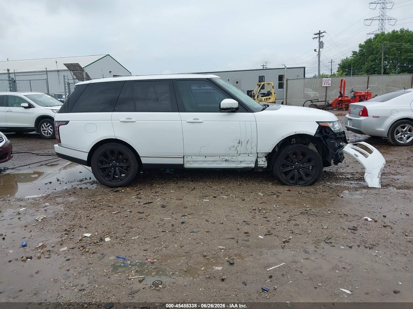 2015 Land Rover Range Rover 3.0L V6 Supercharged Hse VIN: SALGS2VF5FA212552 Lot: 45488338