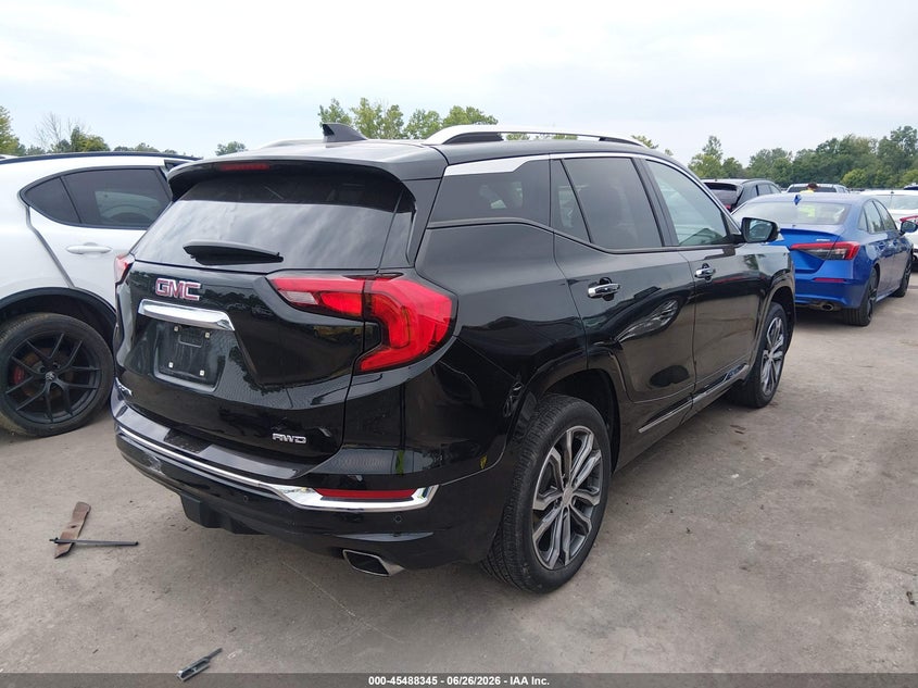 2019 GMC TERRAIN SPORT UTILITY VEHICLE 2.0L I-4 DI, DOHC, VVT, TURBO, 252HP