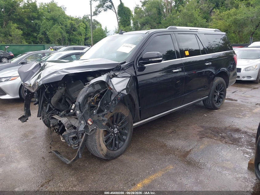 Vin: 1fmjk2atxkea14086, lot: 45986553, ford expedition max limited 20192