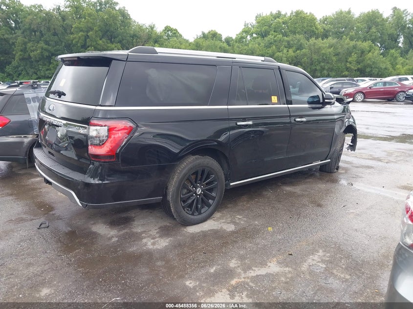 Vin: 1fmjk2atxkea14086, lot: 45986553, ford expedition max limited 20194
