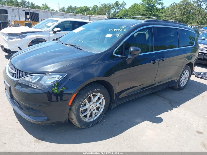 Vin: 2c4rc1dg7mr551372, lot: 45986573, chrysler voyager lxi 20212
