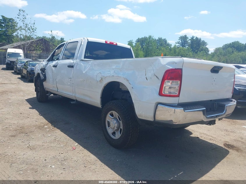 Vin: 3c7wr5hj0mg608664, lot: 45986577, ram 2500 tradesman  4x4 8' box 20213