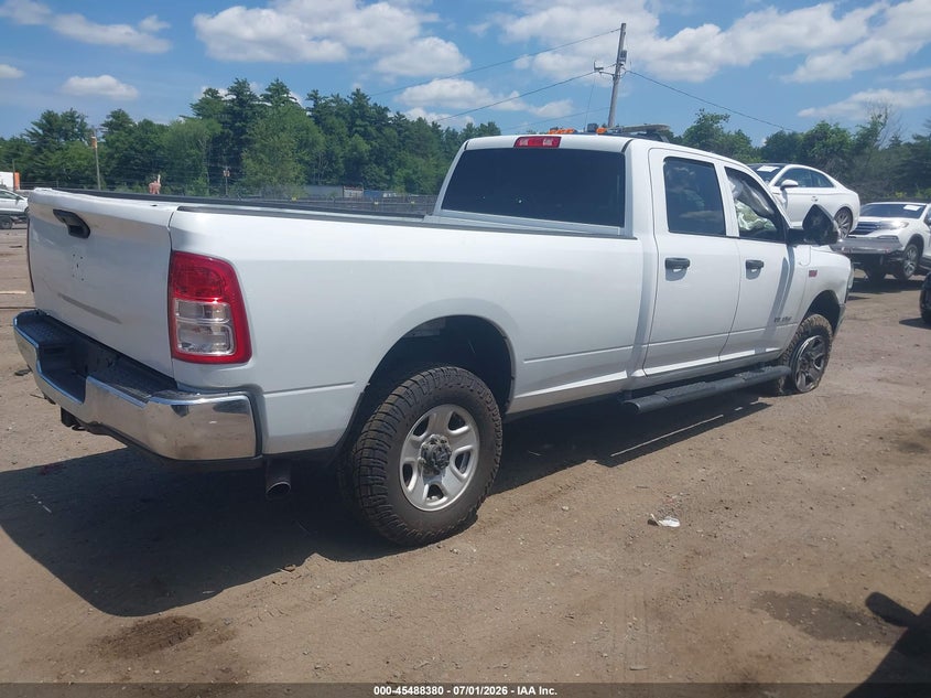 Vin: 3c7wr5hj0mg608664, lot: 45986577, ram 2500 tradesman  4x4 8' box 20214