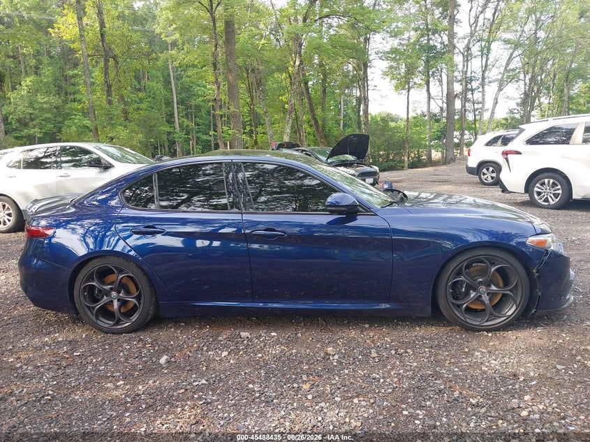 2019 Alfa Romeo Giulia Ti Sport Awd VIN: ZARFANBN7K7608501 Lot: 45488435