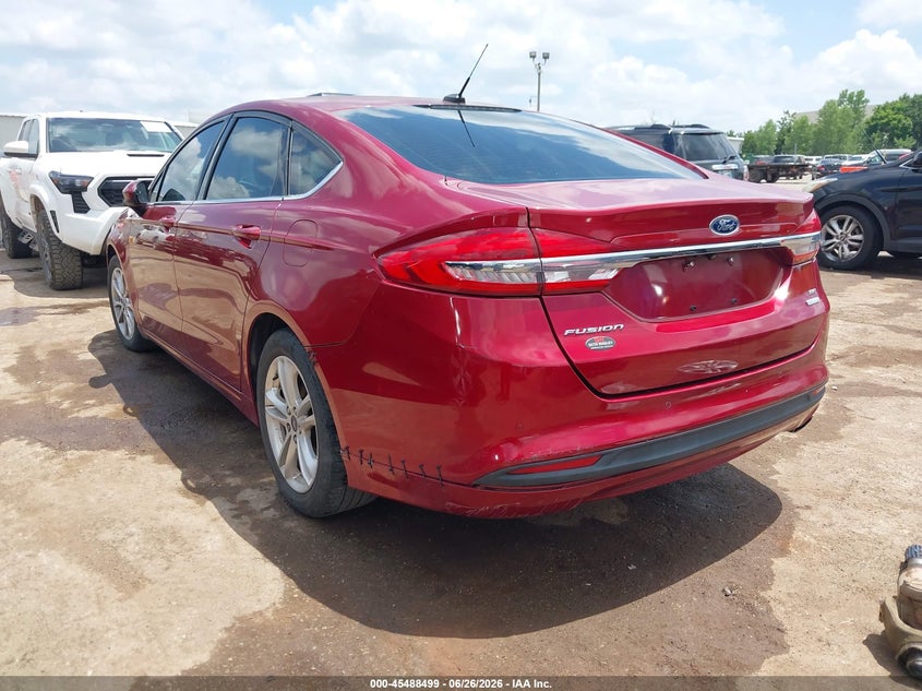 2018 FORD FUSION SEDAN 1.5L I-4 DI, DOHC, VVT, TURBO, 181HP