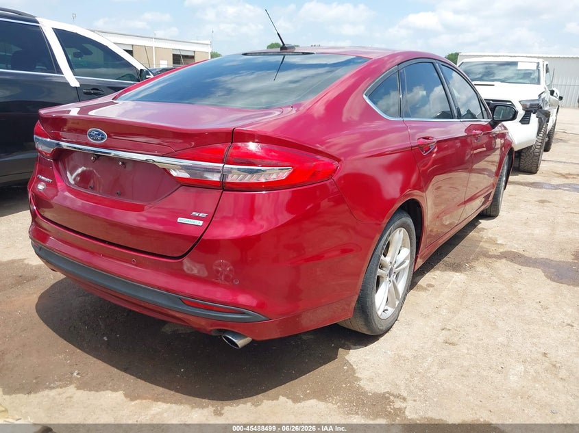 2018 FORD FUSION SEDAN 1.5L I-4 DI, DOHC, VVT, TURBO, 181HP