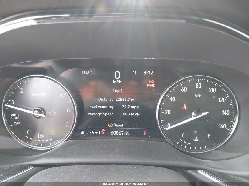2021 Buick Envision Fwd Essence VIN: LRBFZNR47MD087332 Lot: 45488571