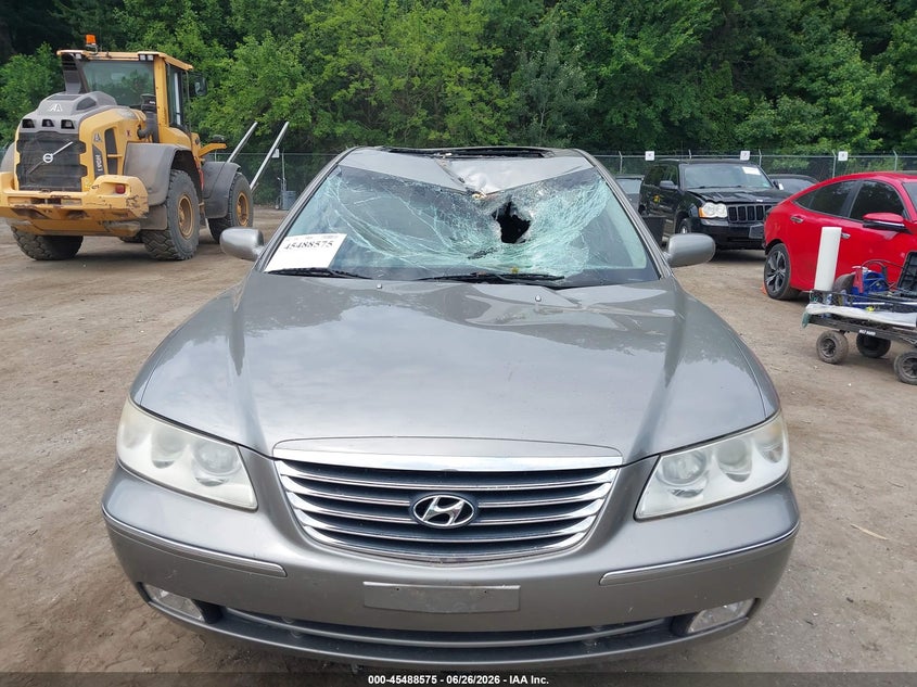 2009 Hyundai Azera Gls VIN: KMHFC46D99A371602 Lot: 45488575