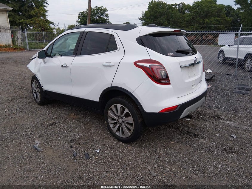 Vin: kl4cjasb4kb770413, lot: 45986798, buick encore fwd preferred 20193