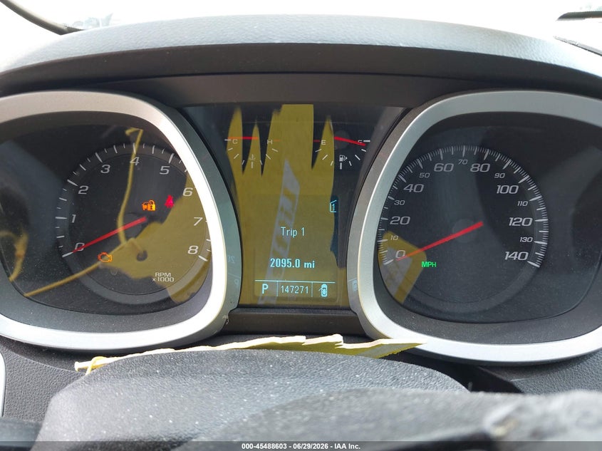 2011 CHEVROLET EQUINOX SPORT UTILITY VEHICLE 2.4L I-4 DI, DOHC, VVT, 182HP